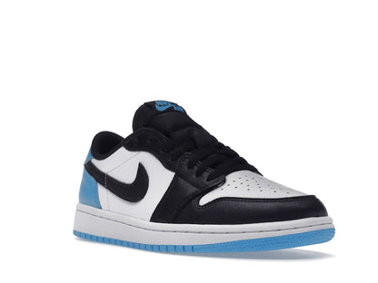 Jordan 1 Retro Low OG Black Dark Powder Blue (Women's)