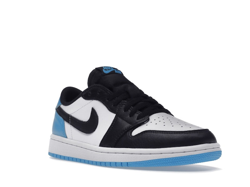 Jordan 1 Retro Low OG Black Dark Powder Blue (Women's)