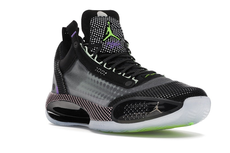 Jordan XXXIV Low Black Vapor Green Bleached Coral