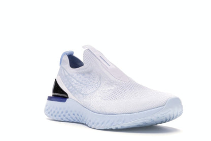 Nike Epic React Moc Flyknit White Hydrogen Blue