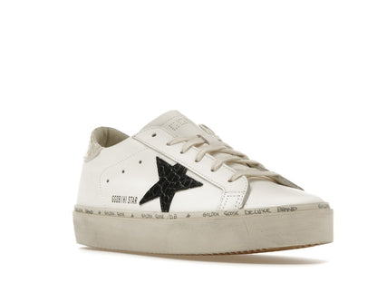 Golden Goose Hi Star White Black Star (Women's)