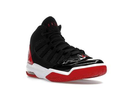 Jordan Max Aura Black Red Patent