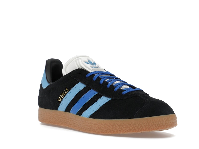 adidas Gazelle Black Light Blue (Women's)
