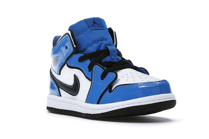 Jordan 1 Mid Signal Blue (TD)