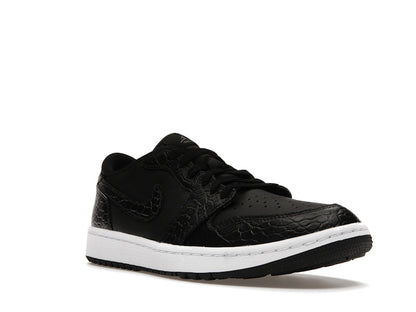 Jordan 1 Retro Low Golf Black Croc