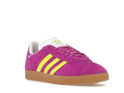 adidas Gazelle Purple Burst Solar Yellow (Women's)