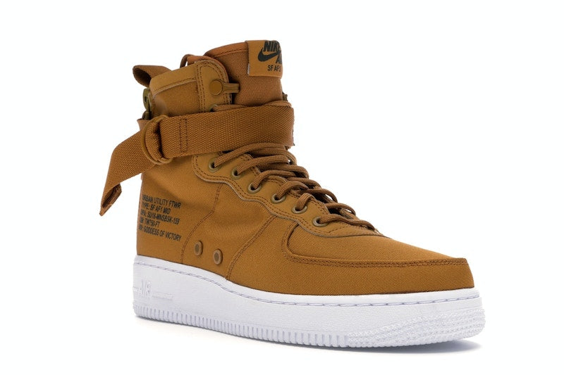 Nike SF Air Force 1 Mid Desert Ochre