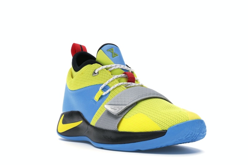 Nike PG 2.5 Opti Yellow Blue Hero (GS)