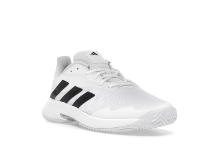 adidas Courtjam Control Cloud White Core Black Matte Silver