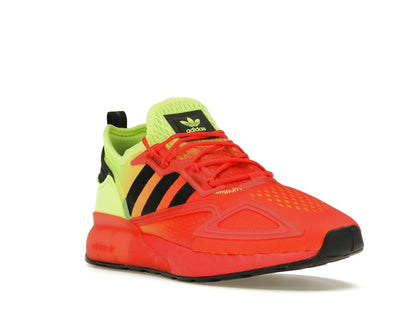 adidas ZX 2K Boost Solar Yellow Hi Res Red