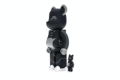 Bearbrick Nike SB 100% & 400% Set Black