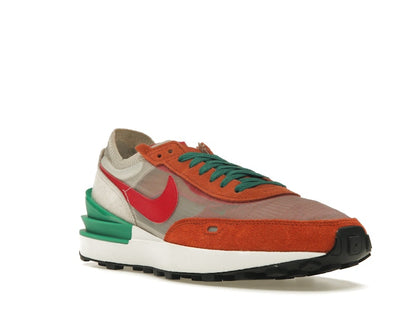 Nike Waffle One Burnt Sunrise Light Orewood Brown Malachite Mystic Hibiscus (Women's)
