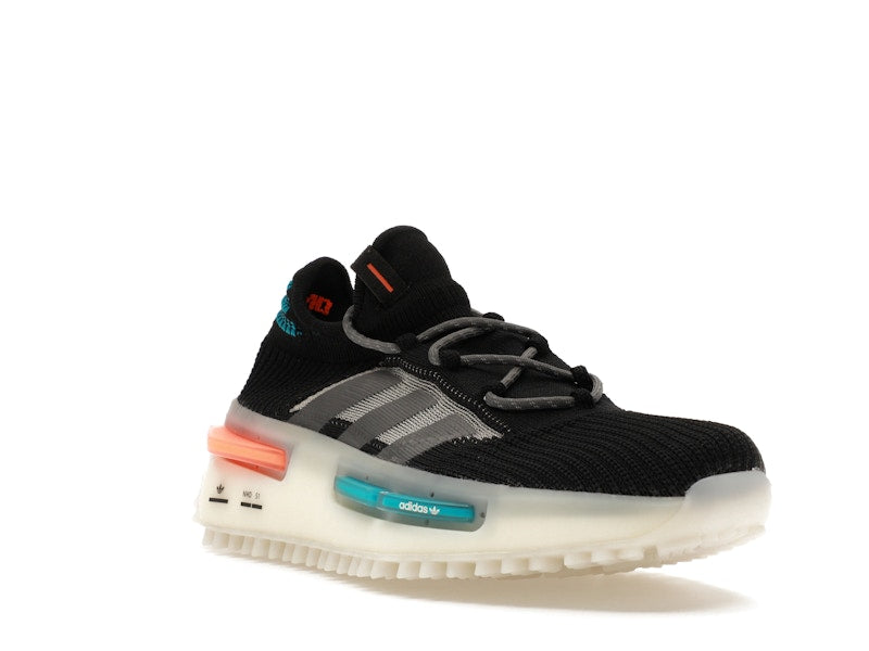 adidas NMD S1 Core Black Blue Orange