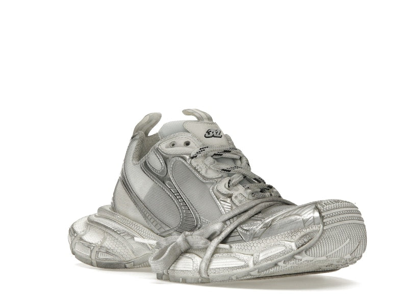 Balenciaga 3XL White Silver Summer Mesh