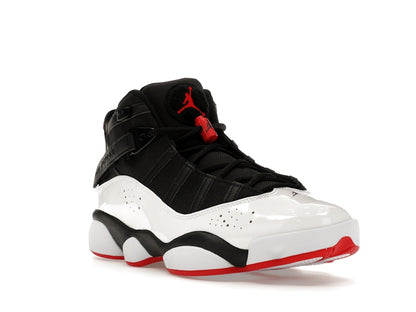 Jordan 6 Rings Black White Varsity Red