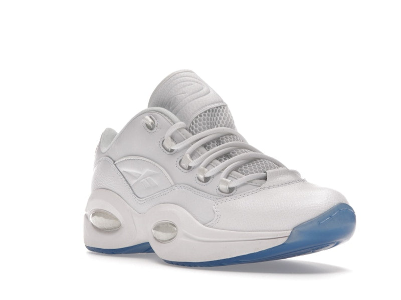 Reebok Question Low White Clear Blue Sole