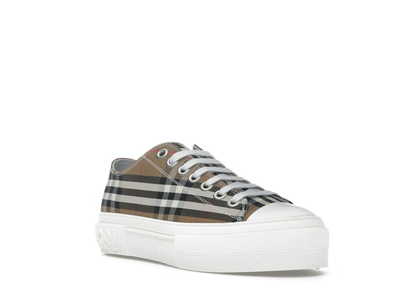 Burberry Low Top House Check Sneaker Taupe Brown (Women's)