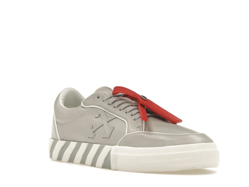 OFF-WHITE Vulc Leather Sneaker Grey