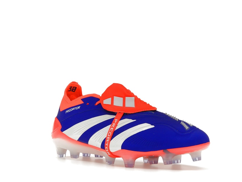 adidas Predator Elite Foldover Tongue FG Lucid Blue Solar Red