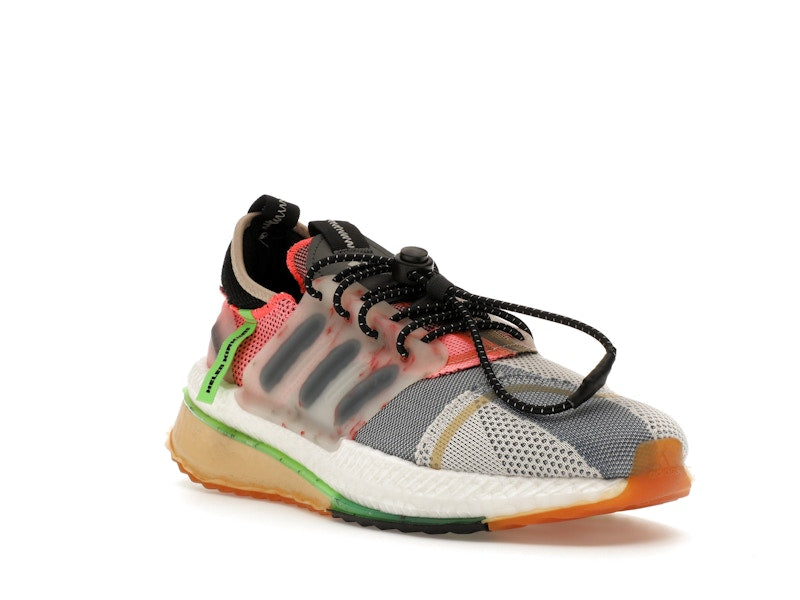 adidas X_PLRBOOST Helen Kirkum Aluminium Core Black Lucid Lime