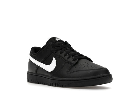 Nike Dunk Low Black White Swoosh