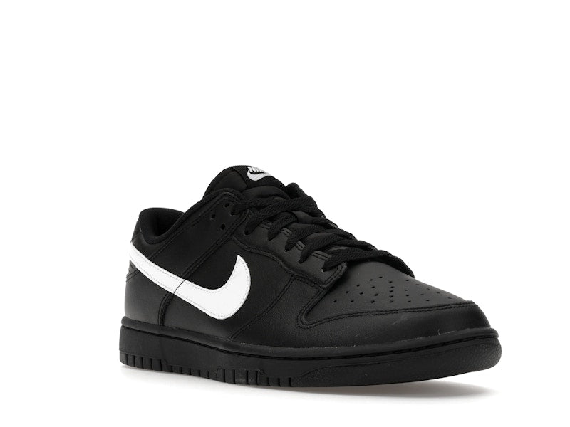 Nike Dunk Low Black White Swoosh