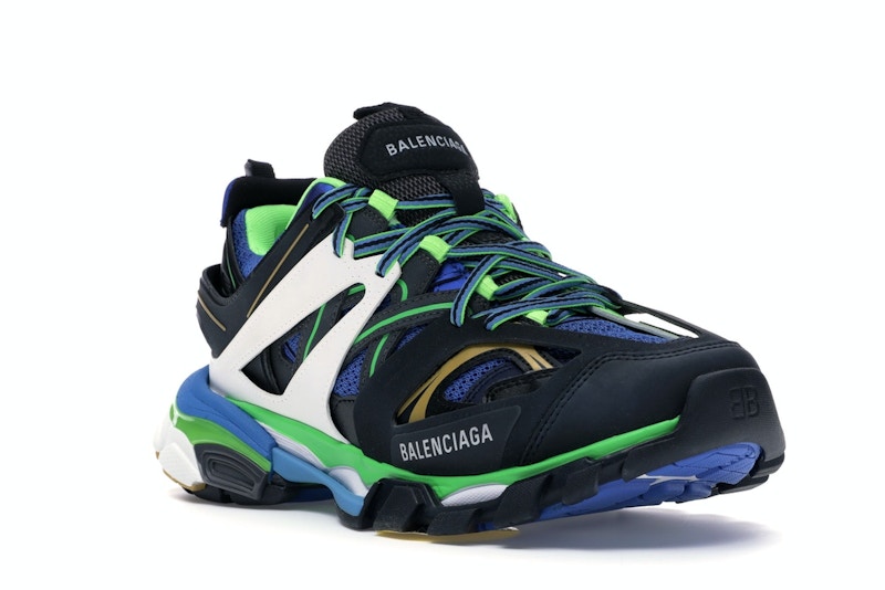 Balenciaga Track Green White Blue