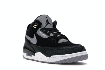 Jordan 3 Retro Tinker Black Cement Gold