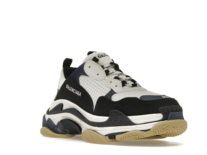 Balenciaga Triple S White Navy Black
