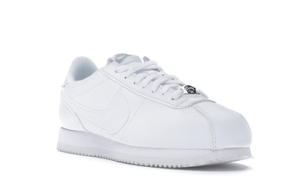 Nike Cortez Basic Leather White White-Wolf Grey-Mtllc Silver