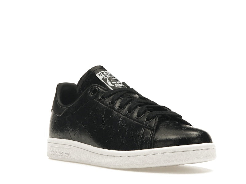 adidas Stan Smith Cracked Leather Black Gold (Women's)