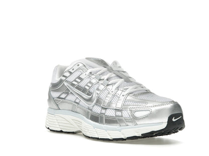 Nike P-6000 White Blue Tint Sail Metallic Silver (Women's)