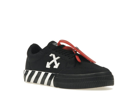 OFF-WHITE Vulcanized Low Canvas Black White