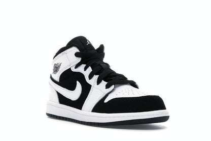 Jordan 1 Mid White Black (PS)