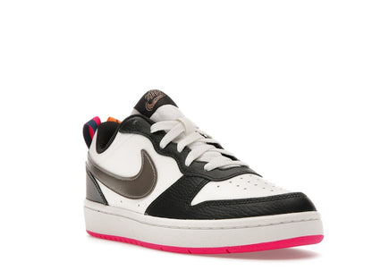 Nike Court Borough Low 2 Off Noir Pink Prime (GS)