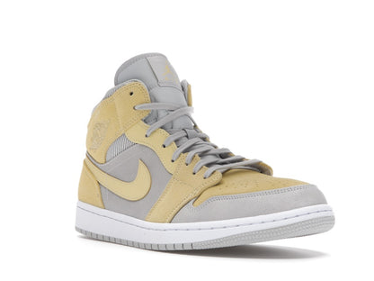 Jordan 1 Mid Mixed Textures Yellow