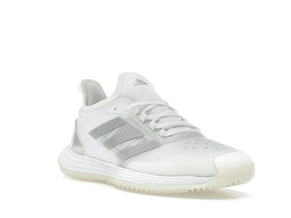 adidas Adizero Ubersonic 4.1 Cloud White Silver Metallic Grey (Women's)