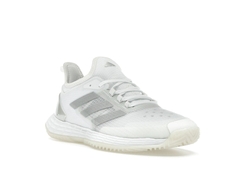 adidas Adizero Ubersonic 4.1 Cloud White Silver Metallic Grey (Women's)