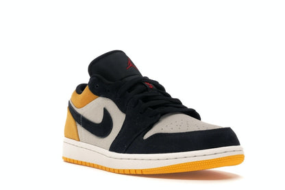 Jordan 1 Low Sail University Gold Black