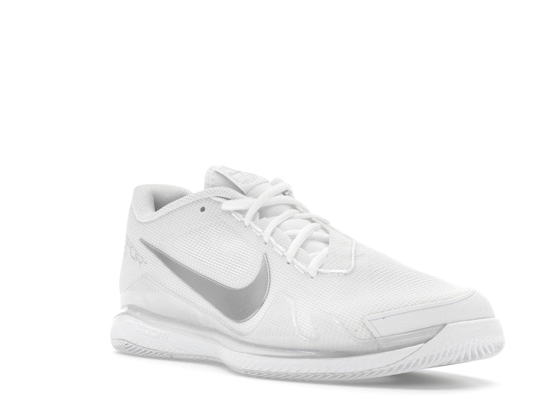 Nike Court Air Zoom Vapor Pro HC White Silver (Women's)