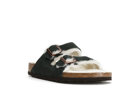 Birkenstock Arizona Shearling Kith Green
