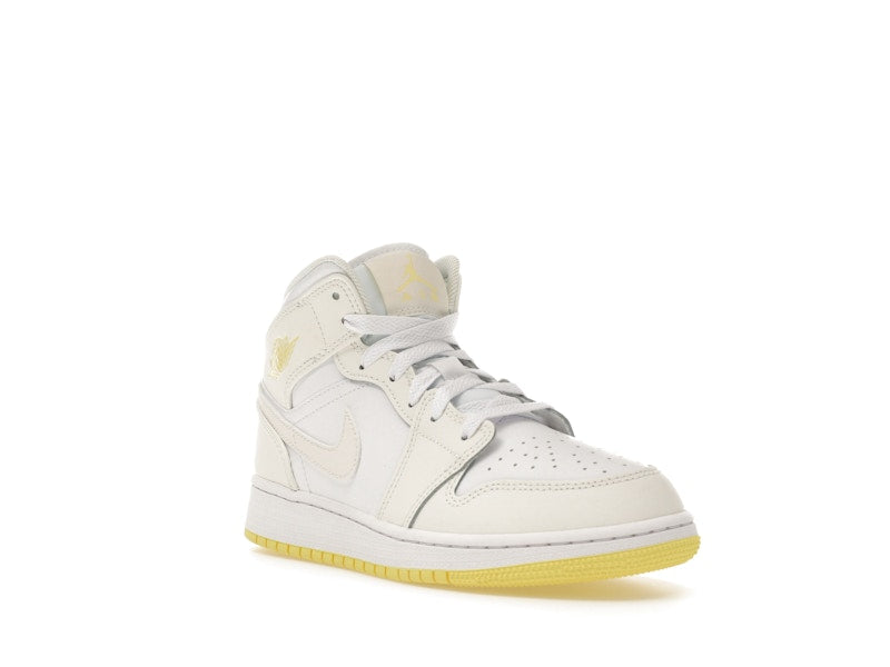 Jordan 1 Mid Sail Light Laser Orange (GS)