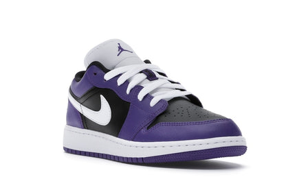 Jordan 1 Low Court Purple Black (GS)