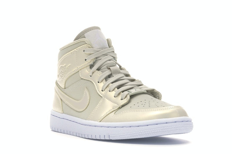 Jordan 1 Mid Goose Feather Yellow (Women's)