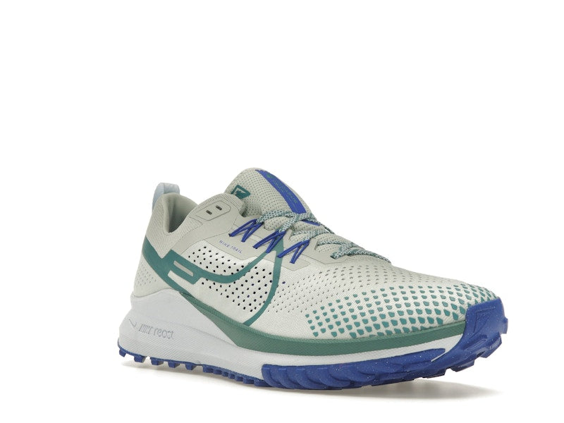 Nike React Pegasus Trail 4 Light Silver Racer Blue Football Grey Mineral Teal