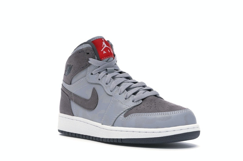 Jordan 1 Retro High Camo 3M Wolf Grey (GS)