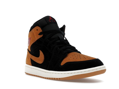 Jordan 1 Mid SE Black Flax