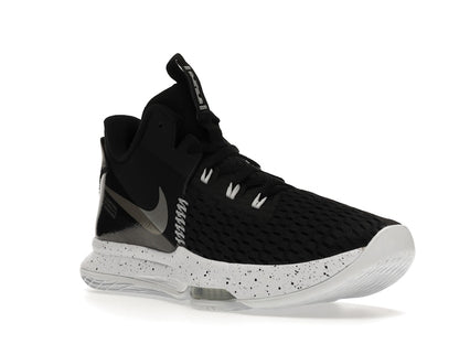 Nike LeBron Witness 5 Black Metallic Silver