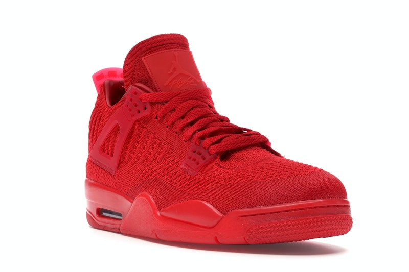 Jordan 4 Retro Flyknit Red