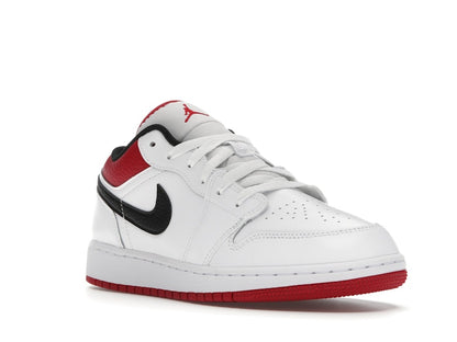 Jordan 1 Low White Gym Red (GS)